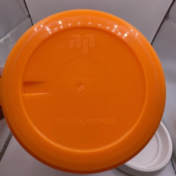 Vintage Snap On Orange Jug Thermos The Stork Needle Nose‎ Pliers Logo USA - Picture 8 of 10